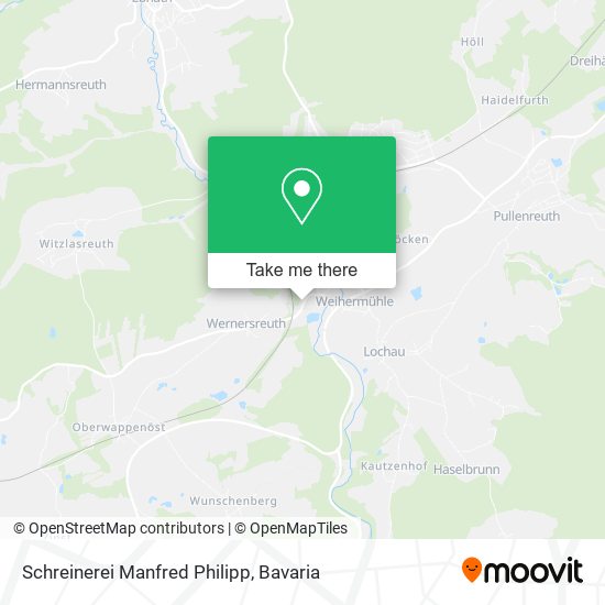 Schreinerei Manfred Philipp map