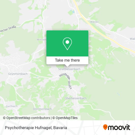 Psychotherapie Hufnagel map