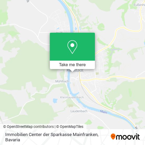 Immobilien Center der Sparkasse Mainfranken map