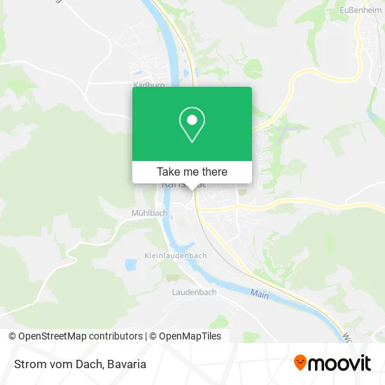 Карта Strom vom Dach