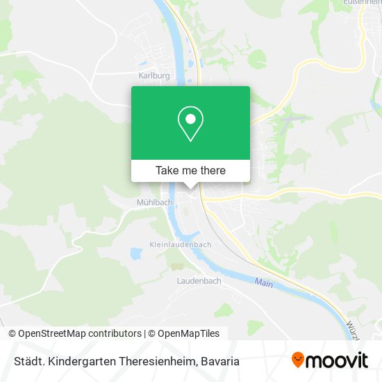 Städt. Kindergarten Theresienheim map