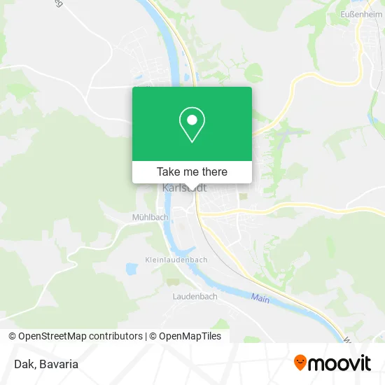 Карта Dak
