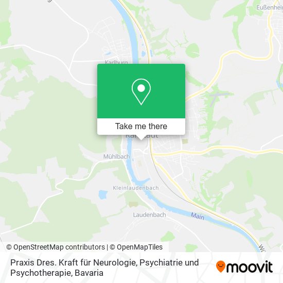 Praxis Dres. Kraft für Neurologie, Psychiatrie und Psychotherapie map