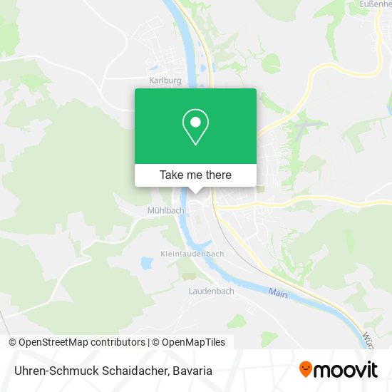 Uhren-Schmuck Schaidacher map