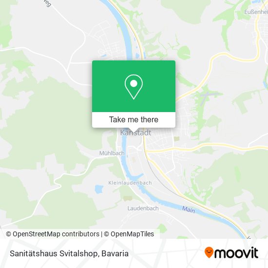 Sanitätshaus Svitalshop map