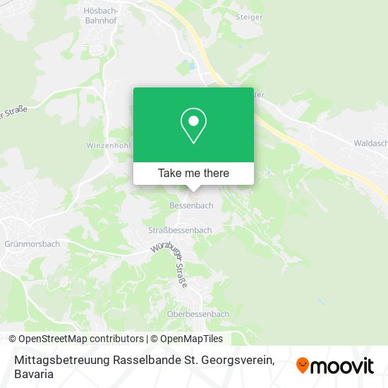 Mittagsbetreuung Rasselbande St. Georgsverein map