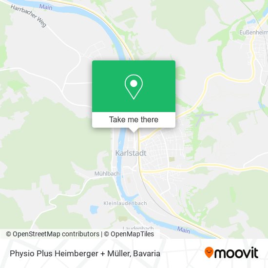 Physio Plus Heimberger + Müller map