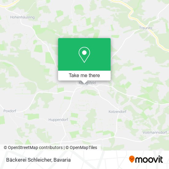 Bäckerei Schleicher map