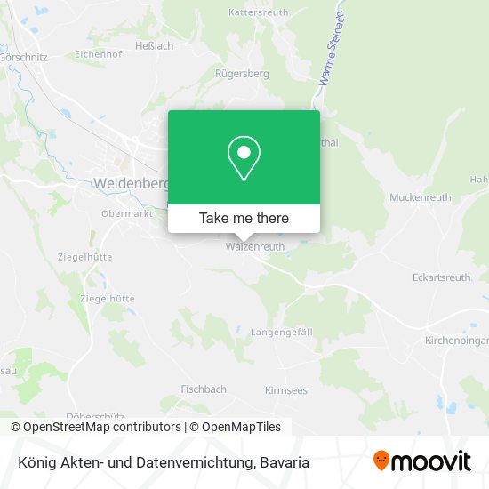 König Akten- und Datenvernichtung map