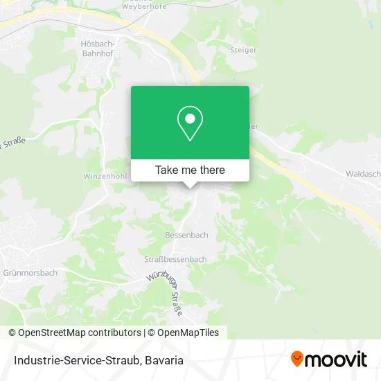 Карта Industrie-Service-Straub