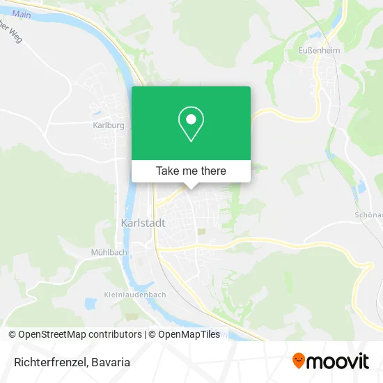 Карта Richterfrenzel