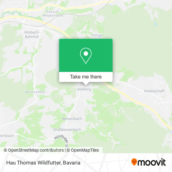 Карта Hau Thomas Wildfutter