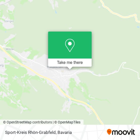 Sport-Kreis Rhön-Grabfeld map