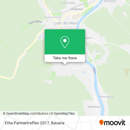 Etha Partnertreffen 2017 map