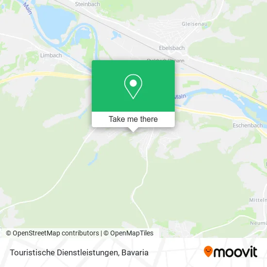 Карта Touristische Dienstleistungen
