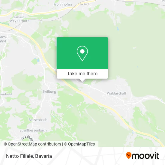 Карта Netto Filiale