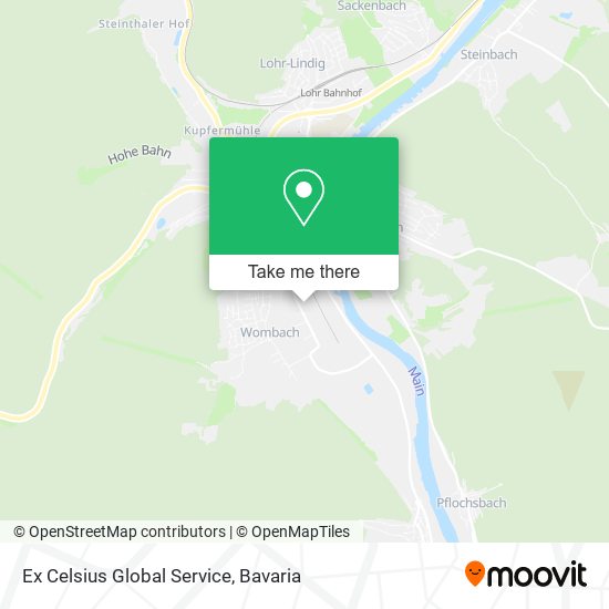 Карта Ex Celsius Global Service