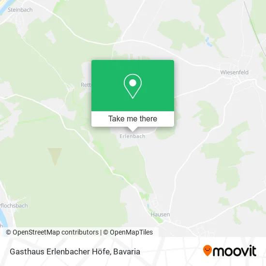 Карта Gasthaus Erlenbacher Höfe