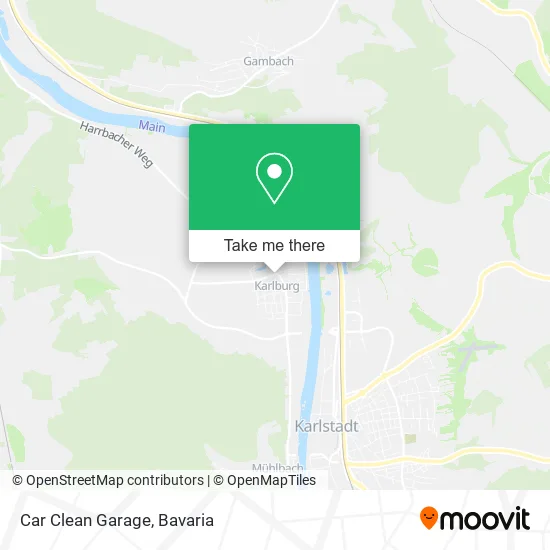 Карта Car Clean Garage