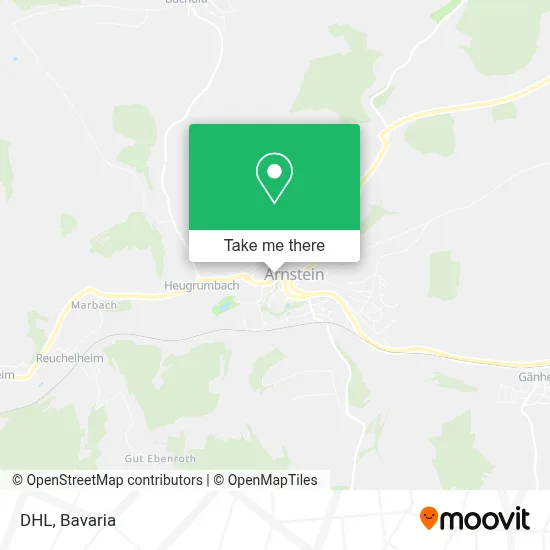 DHL map