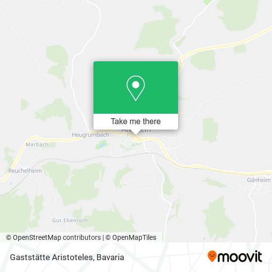 Gaststätte Aristoteles map