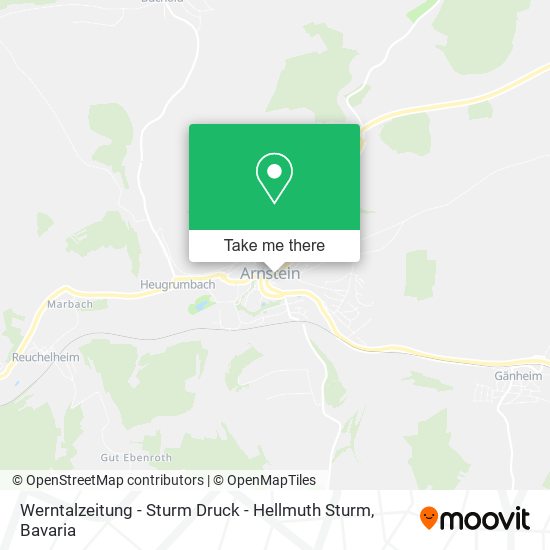 Werntalzeitung - Sturm Druck - Hellmuth Sturm map