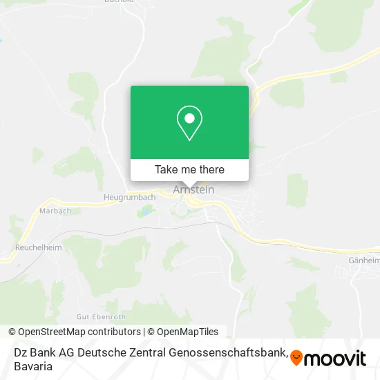 Dz Bank AG Deutsche Zentral Genossenschaftsbank map