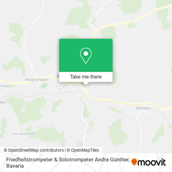 Friedhofstrompeter & Solotrompeter Andre Günther map