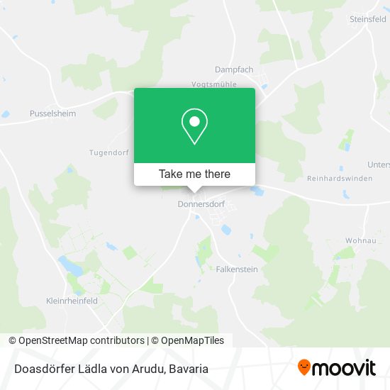 Doasdörfer Lädla von Arudu map