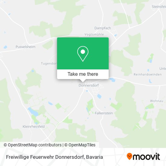 Freiwillige Feuerwehr Donnersdorf map