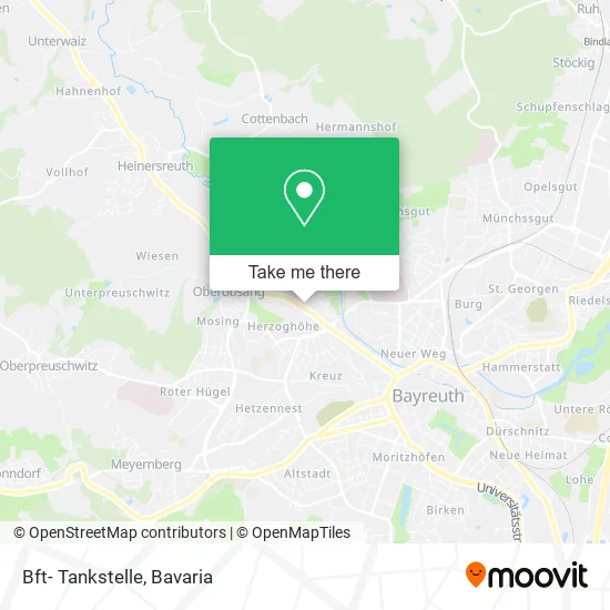 Карта Bft- Tankstelle