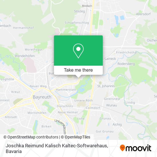 Joschka Reimund Kalisch Kaltec-Softwarehaus map