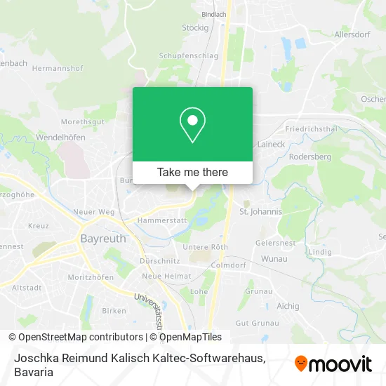 Карта Joschka Reimund Kalisch Kaltec-Softwarehaus