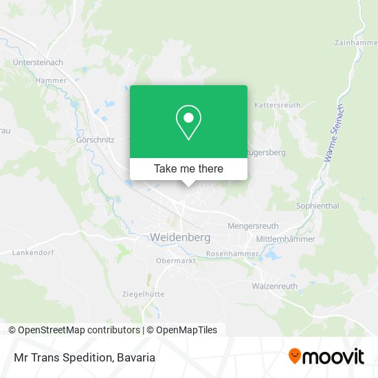 Mr Trans Spedition map