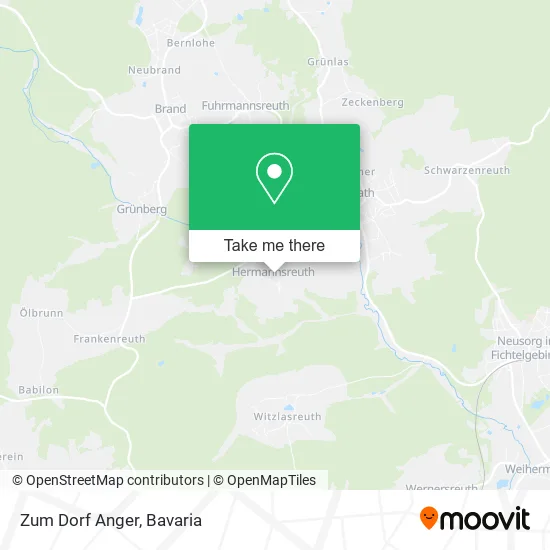 Карта Zum Dorf Anger