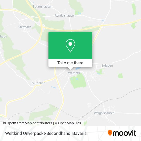 Weltkind Unverpackt-Secondhand map