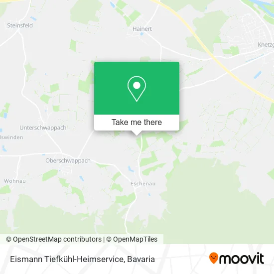 Карта Eismann Tiefkühl-Heimservice