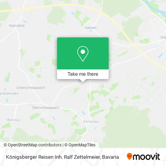 Königsberger Reisen Inh. Ralf Zettelmeier map