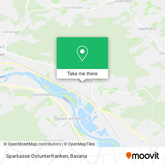 Sparkasse Ostunterfranken map