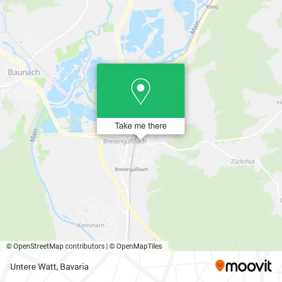 Карта Untere Watt