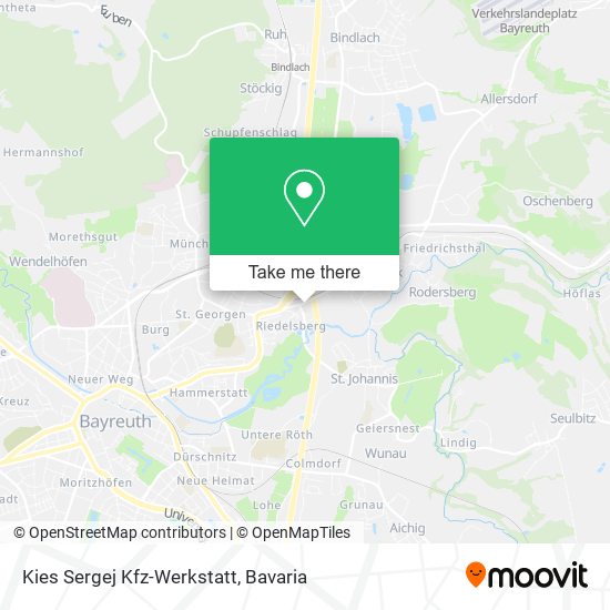 Kies Sergej Kfz-Werkstatt map