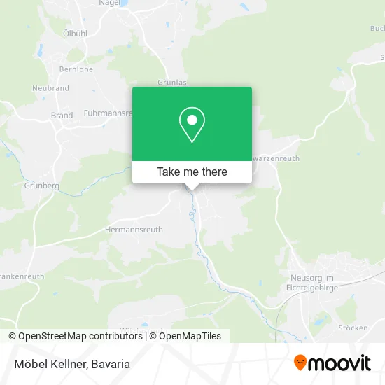 Карта Möbel Kellner