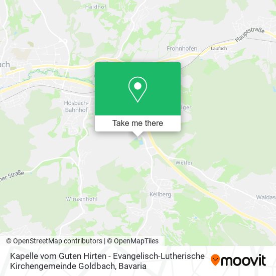 Kapelle vom Guten Hirten - Evangelisch-Lutherische Kirchengemeinde Goldbach map