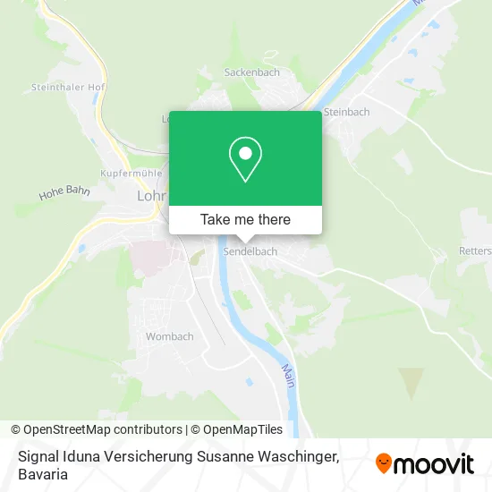 Карта Signal Iduna Versicherung Susanne Waschinger