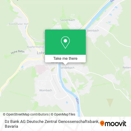 Dz Bank AG Deutsche Zentral Genossenschaftsbank map