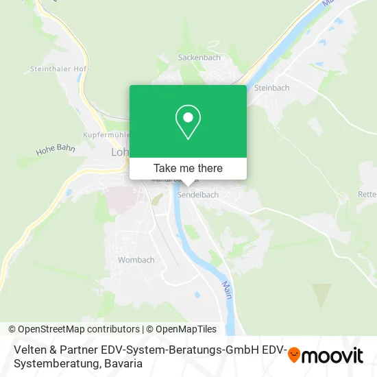 Карта Velten & Partner EDV-System-Beratungs-GmbH EDV-Systemberatung