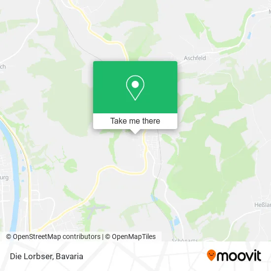 Карта Die Lorbser