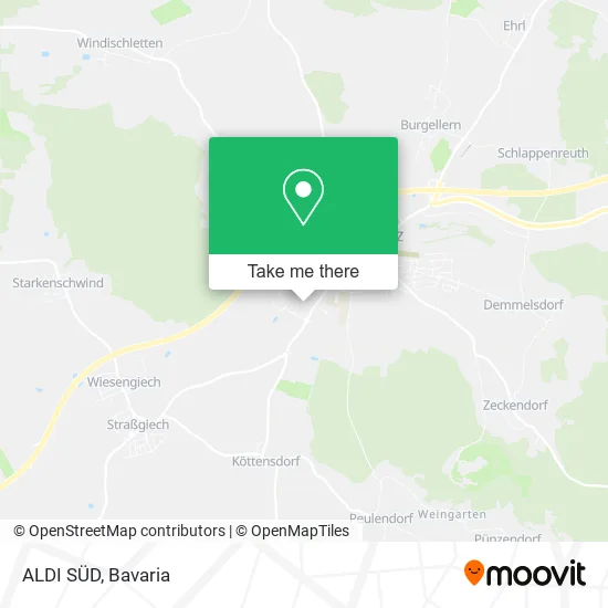 ALDI SÜD map