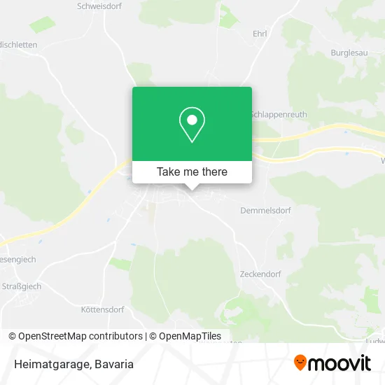 Карта Heimatgarage