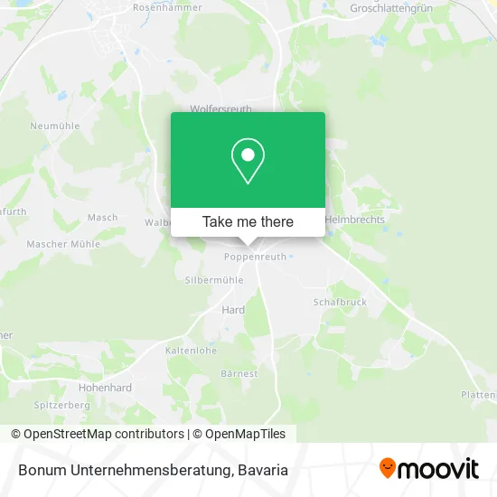 Карта Bonum Unternehmensberatung
